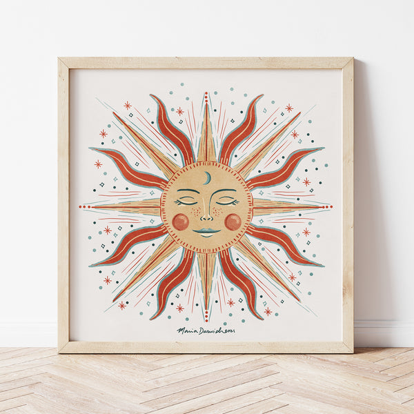 the sun