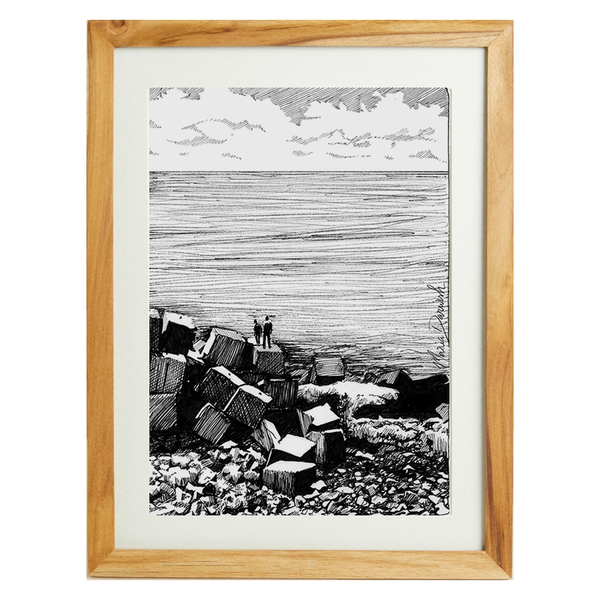 egypt in monochrome set of 6