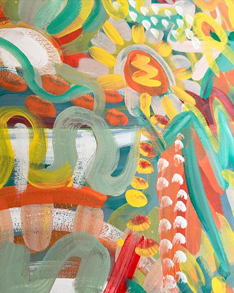 joyful abstract