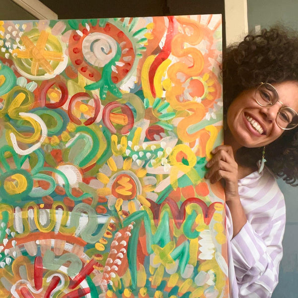 joyful abstract