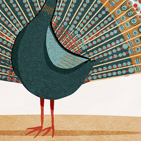 peacock uniform